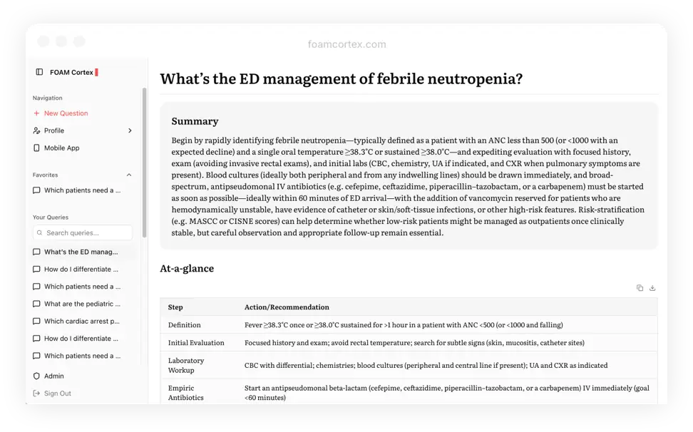 Succinct critical decisions screenshot